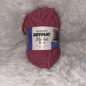 Bernat Yarnspirations Blanket 100% Polyester Yarn Burnt Rose 27004-161027